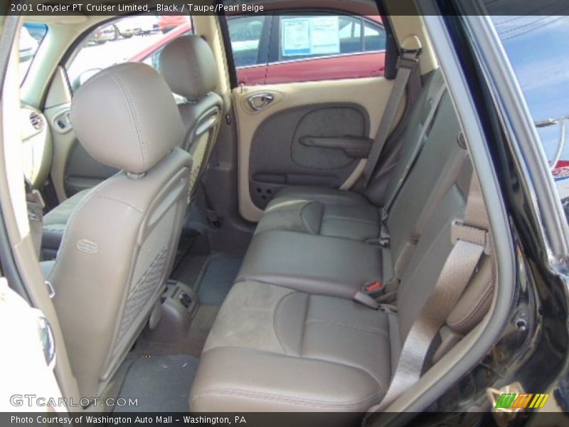 Black / Taupe/Pearl Beige 2001 Chrysler PT Cruiser Limited
