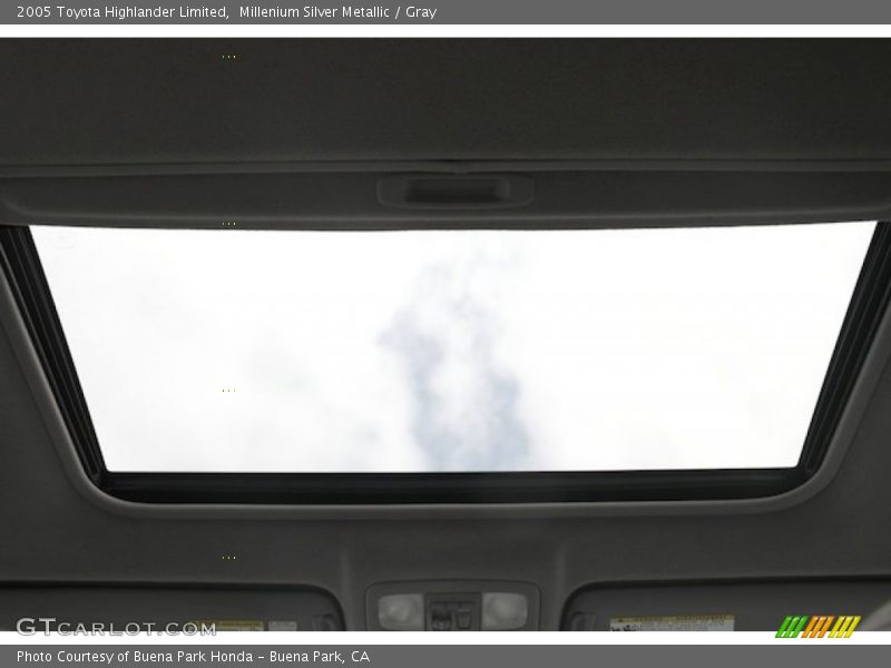 Millenium Silver Metallic / Gray 2005 Toyota Highlander Limited