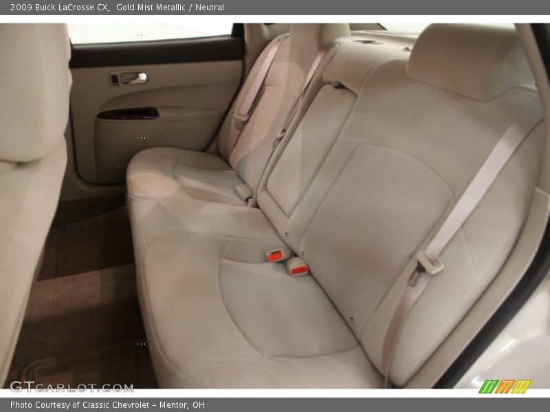 Gold Mist Metallic / Neutral 2009 Buick LaCrosse CX