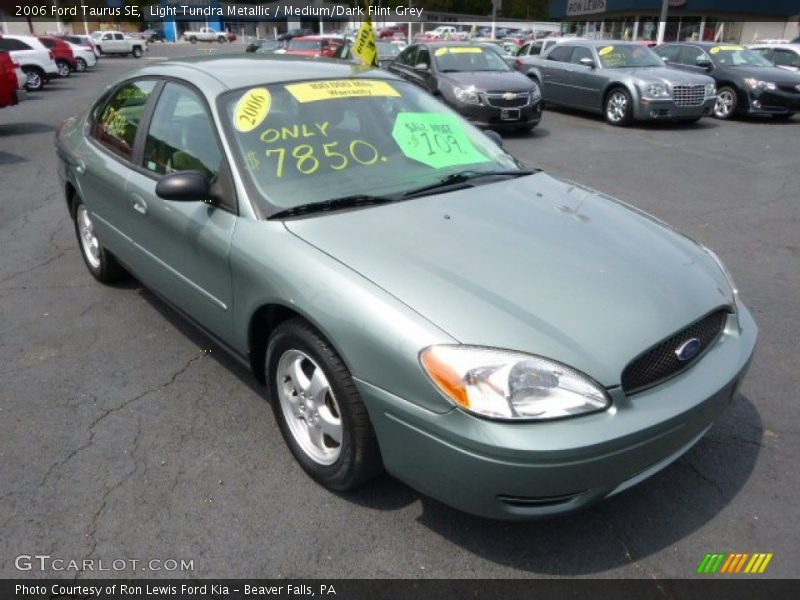 Light Tundra Metallic / Medium/Dark Flint Grey 2006 Ford Taurus SE