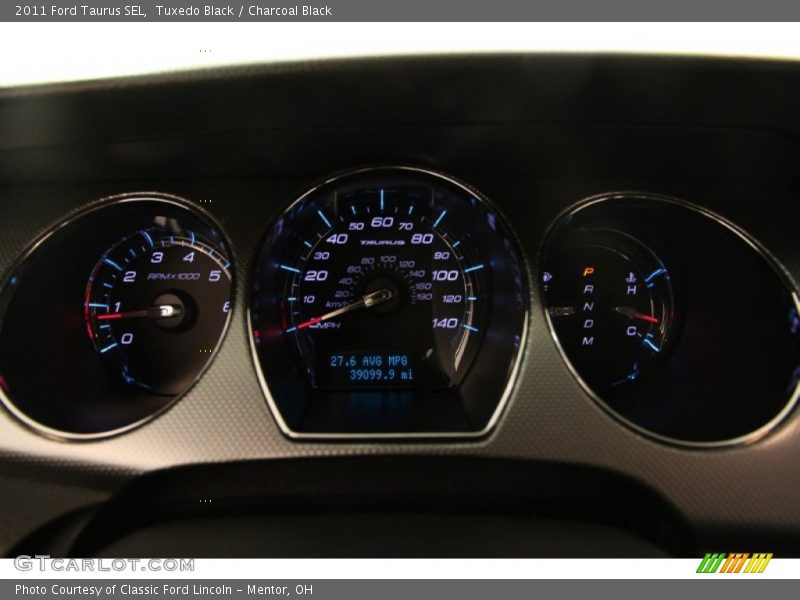 Tuxedo Black / Charcoal Black 2011 Ford Taurus SEL
