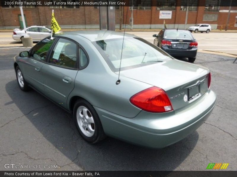 Light Tundra Metallic / Medium/Dark Flint Grey 2006 Ford Taurus SE