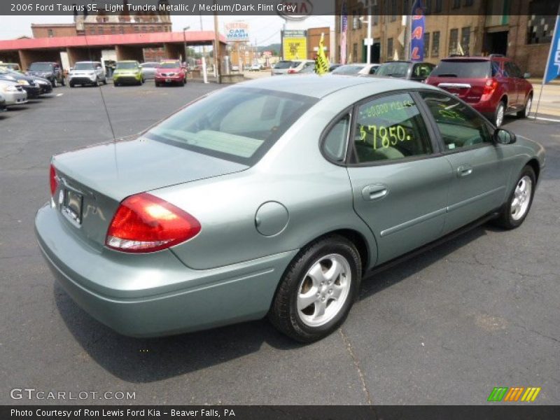 Light Tundra Metallic / Medium/Dark Flint Grey 2006 Ford Taurus SE