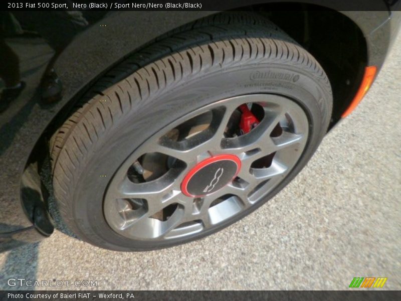 Nero (Black) / Sport Nero/Nero (Black/Black) 2013 Fiat 500 Sport