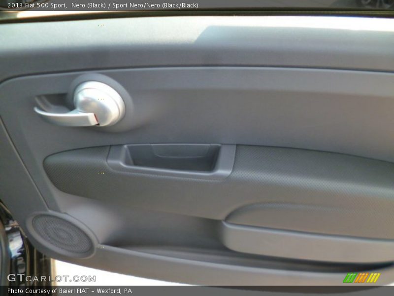 Nero (Black) / Sport Nero/Nero (Black/Black) 2013 Fiat 500 Sport
