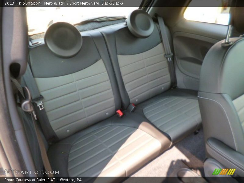 Nero (Black) / Sport Nero/Nero (Black/Black) 2013 Fiat 500 Sport
