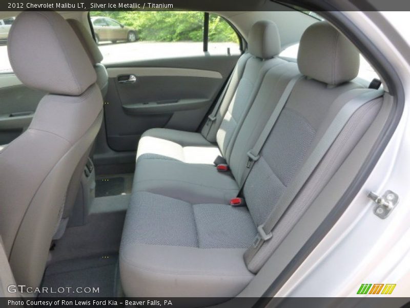 Silver Ice Metallic / Titanium 2012 Chevrolet Malibu LT