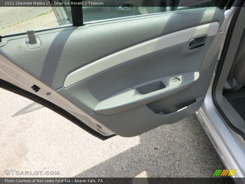 Silver Ice Metallic / Titanium 2012 Chevrolet Malibu LT