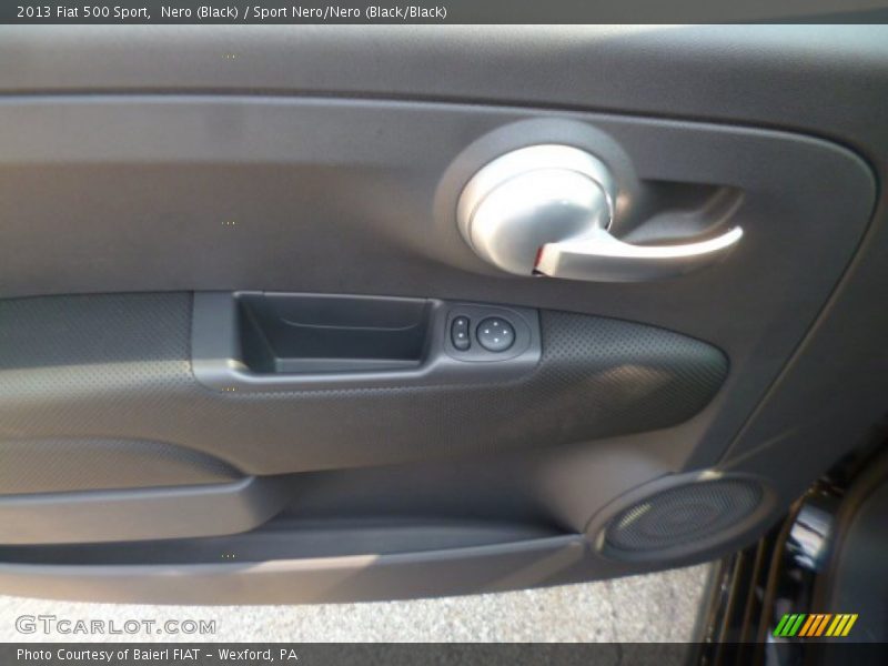 Nero (Black) / Sport Nero/Nero (Black/Black) 2013 Fiat 500 Sport