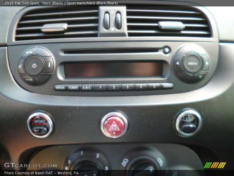 Nero (Black) / Sport Nero/Nero (Black/Black) 2013 Fiat 500 Sport