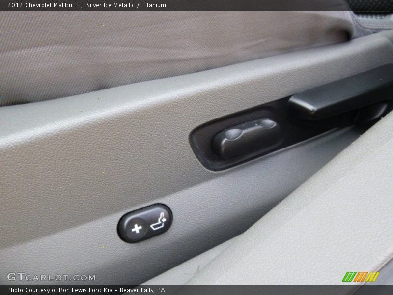 Silver Ice Metallic / Titanium 2012 Chevrolet Malibu LT