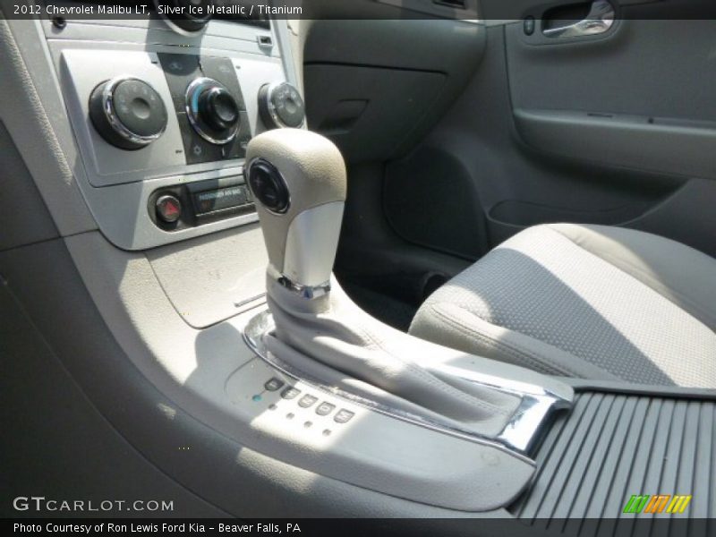 Silver Ice Metallic / Titanium 2012 Chevrolet Malibu LT