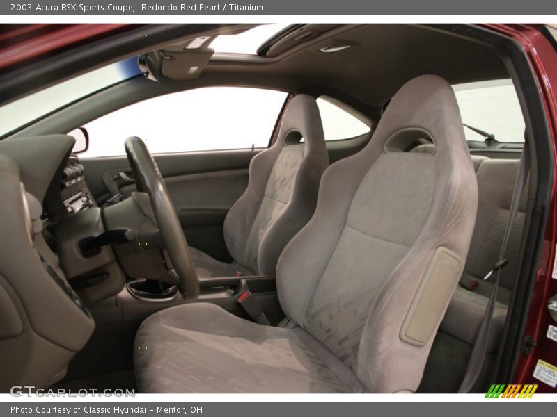 Redondo Red Pearl / Titanium 2003 Acura RSX Sports Coupe