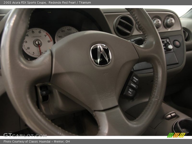 Redondo Red Pearl / Titanium 2003 Acura RSX Sports Coupe