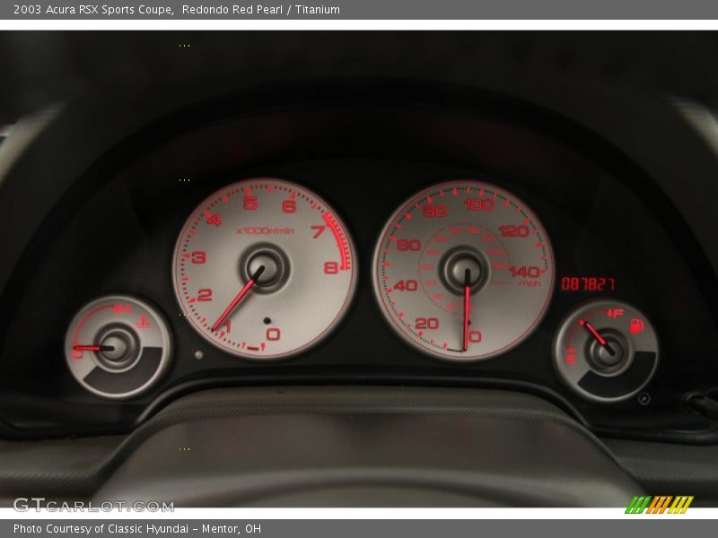 Redondo Red Pearl / Titanium 2003 Acura RSX Sports Coupe