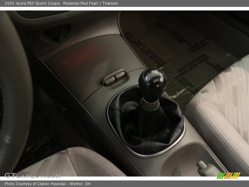 Redondo Red Pearl / Titanium 2003 Acura RSX Sports Coupe