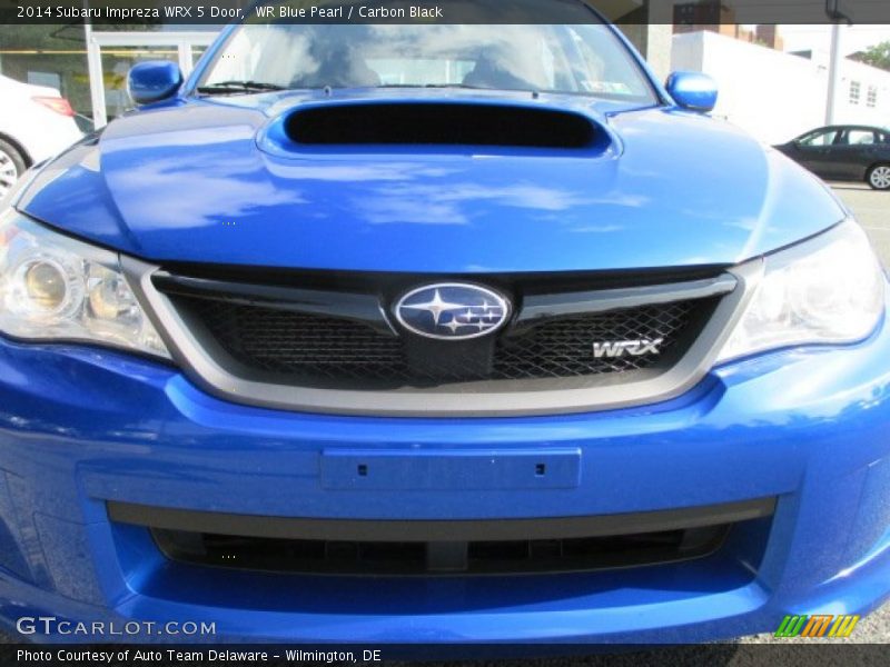 WR Blue Pearl / Carbon Black 2014 Subaru Impreza WRX 5 Door
