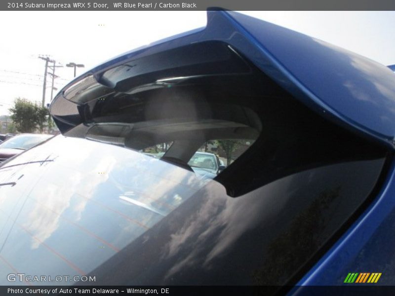WR Blue Pearl / Carbon Black 2014 Subaru Impreza WRX 5 Door