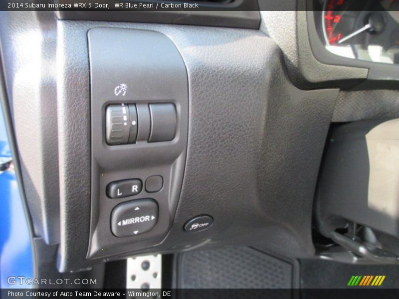 WR Blue Pearl / Carbon Black 2014 Subaru Impreza WRX 5 Door