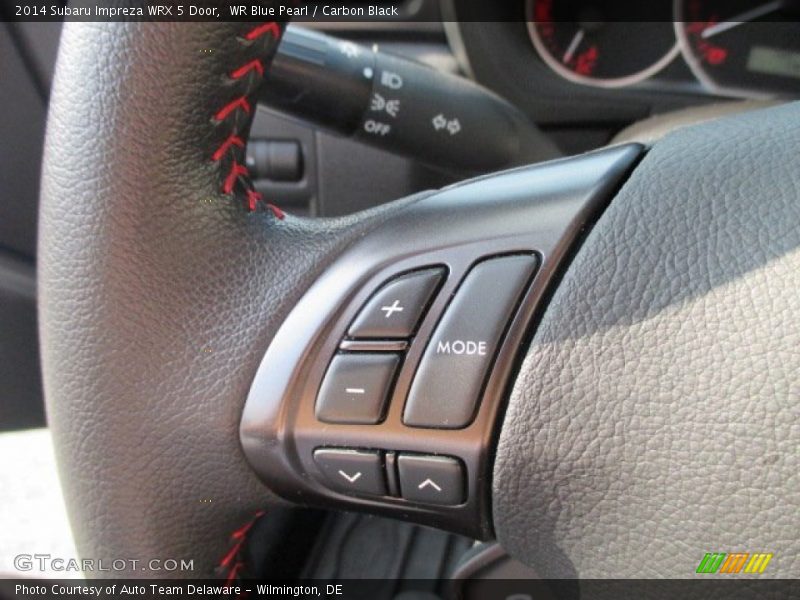 WR Blue Pearl / Carbon Black 2014 Subaru Impreza WRX 5 Door