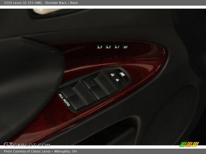 Obsidian Black / Black 2009 Lexus GS 350 AWD