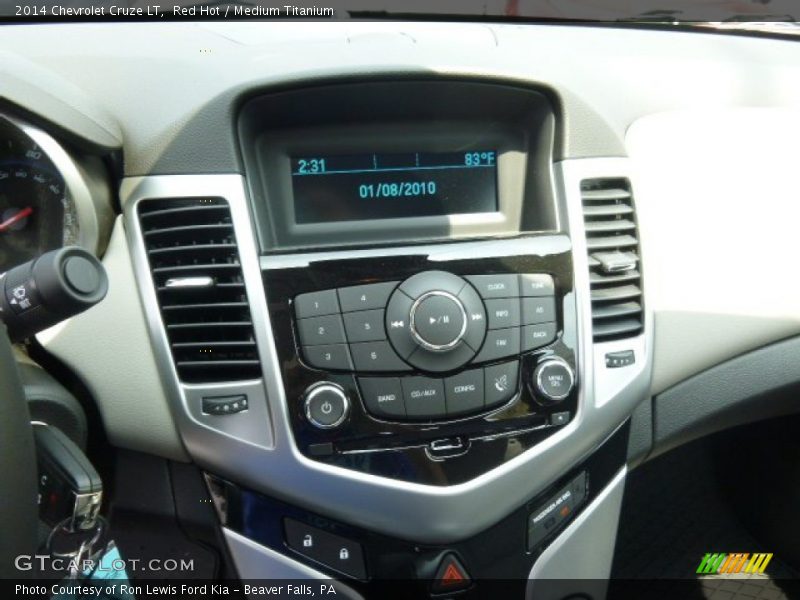 Red Hot / Medium Titanium 2014 Chevrolet Cruze LT