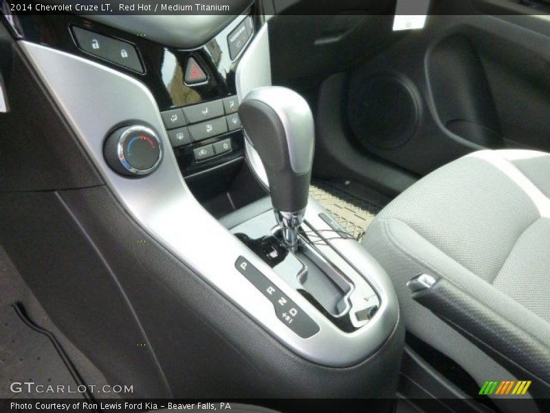 Red Hot / Medium Titanium 2014 Chevrolet Cruze LT