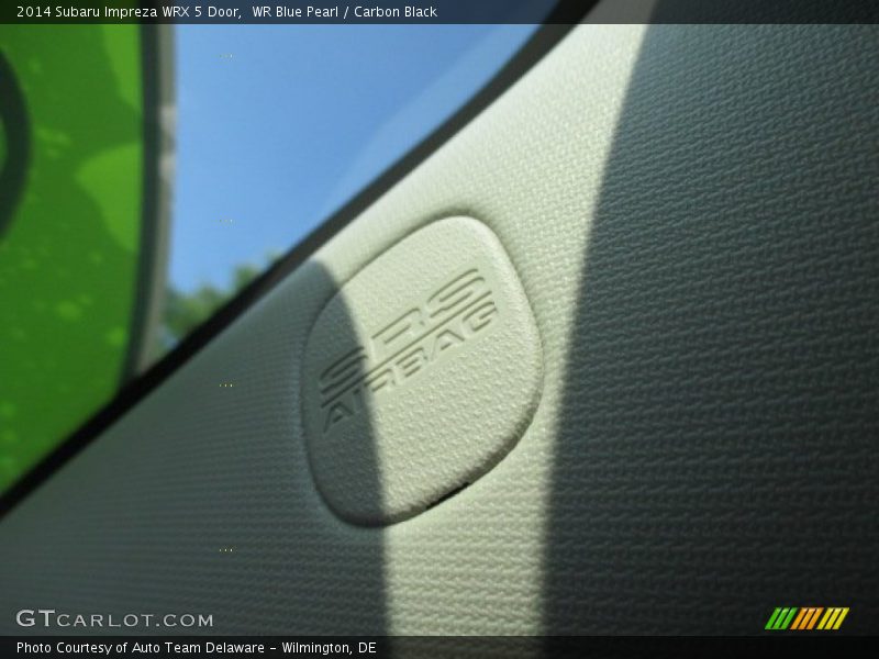 WR Blue Pearl / Carbon Black 2014 Subaru Impreza WRX 5 Door