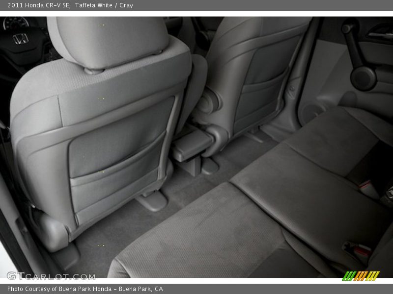 Taffeta White / Gray 2011 Honda CR-V SE