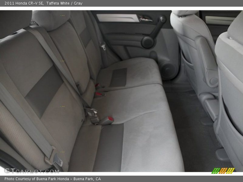 Taffeta White / Gray 2011 Honda CR-V SE