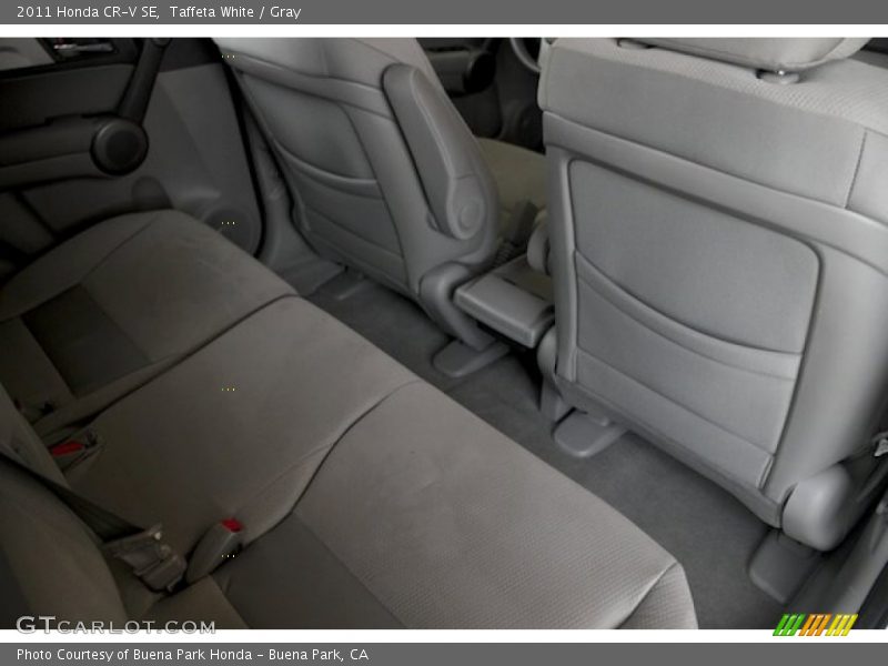 Taffeta White / Gray 2011 Honda CR-V SE
