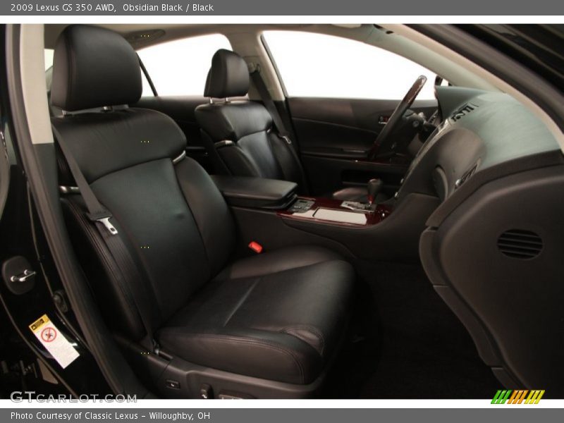 Obsidian Black / Black 2009 Lexus GS 350 AWD