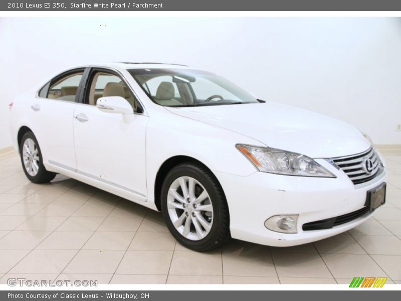 Starfire White Pearl / Parchment 2010 Lexus ES 350