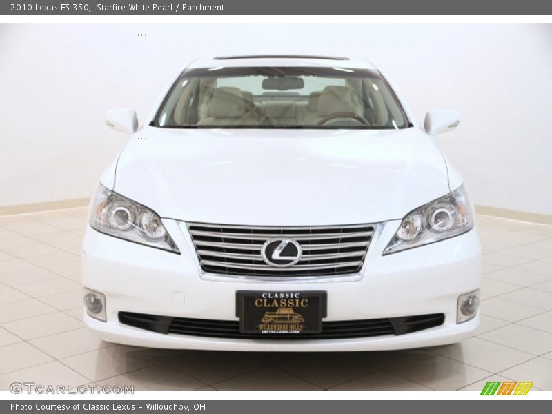 Starfire White Pearl / Parchment 2010 Lexus ES 350