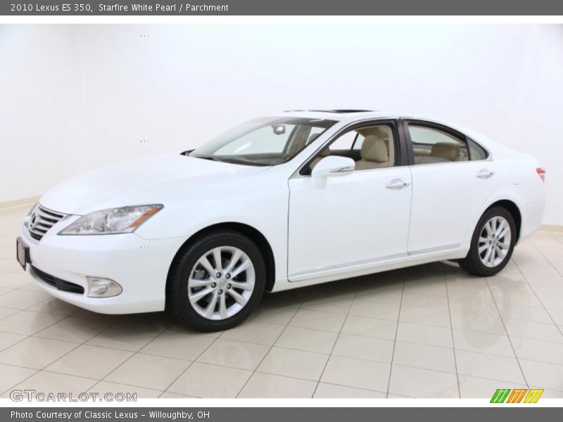 Starfire White Pearl / Parchment 2010 Lexus ES 350