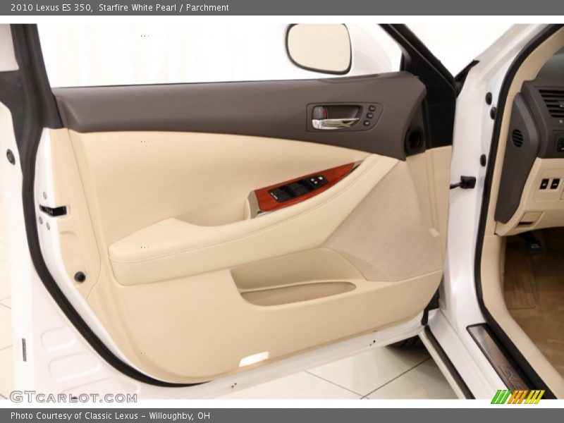 Starfire White Pearl / Parchment 2010 Lexus ES 350