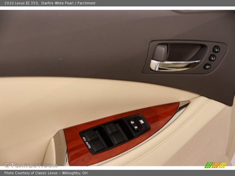 Starfire White Pearl / Parchment 2010 Lexus ES 350
