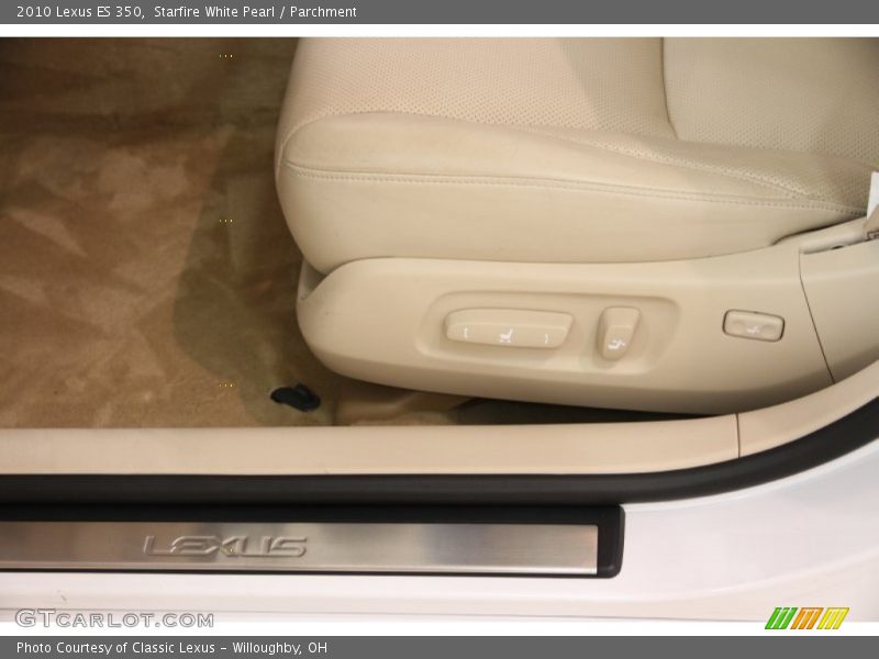 Starfire White Pearl / Parchment 2010 Lexus ES 350