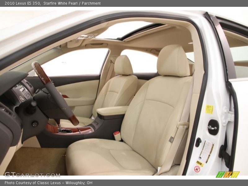 Starfire White Pearl / Parchment 2010 Lexus ES 350