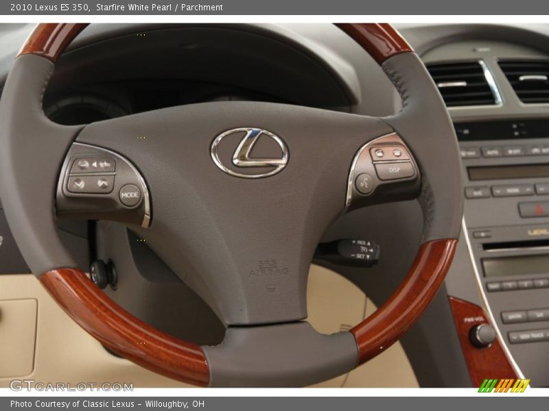 Starfire White Pearl / Parchment 2010 Lexus ES 350