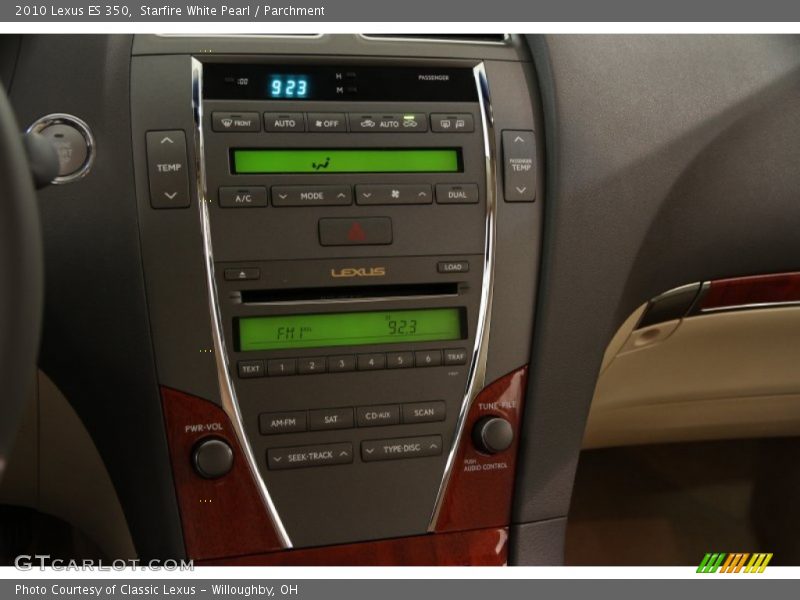Starfire White Pearl / Parchment 2010 Lexus ES 350