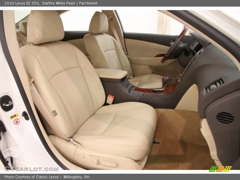 Starfire White Pearl / Parchment 2010 Lexus ES 350
