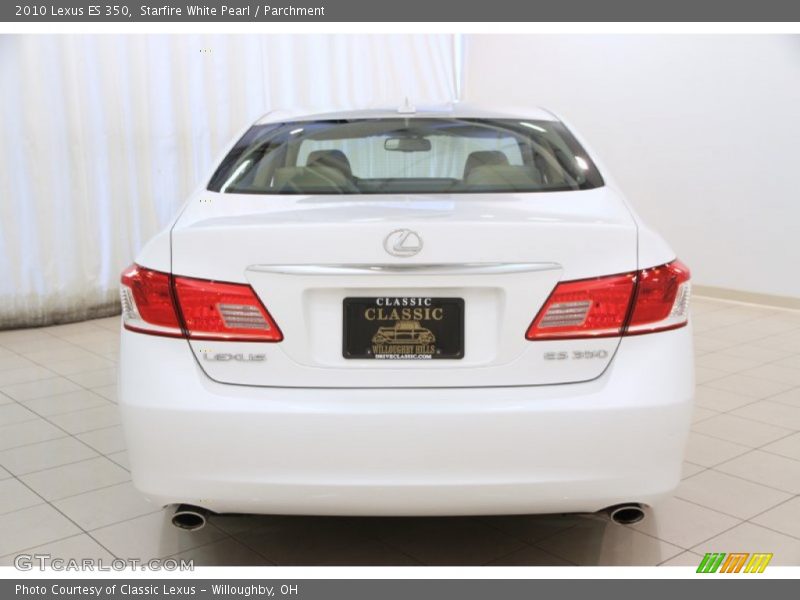 Starfire White Pearl / Parchment 2010 Lexus ES 350