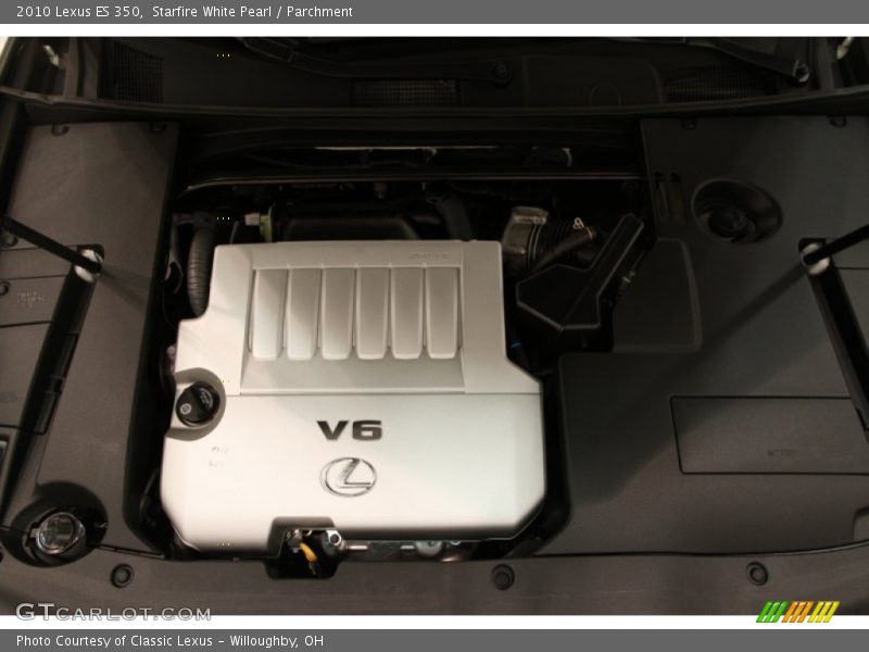 Starfire White Pearl / Parchment 2010 Lexus ES 350