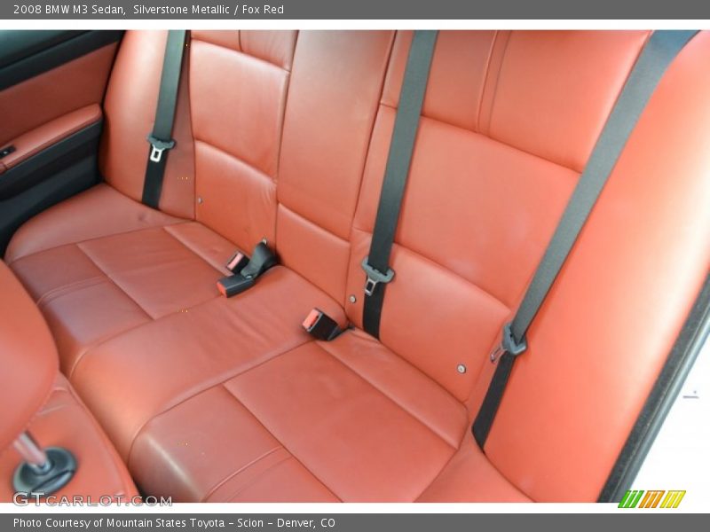 Silverstone Metallic / Fox Red 2008 BMW M3 Sedan