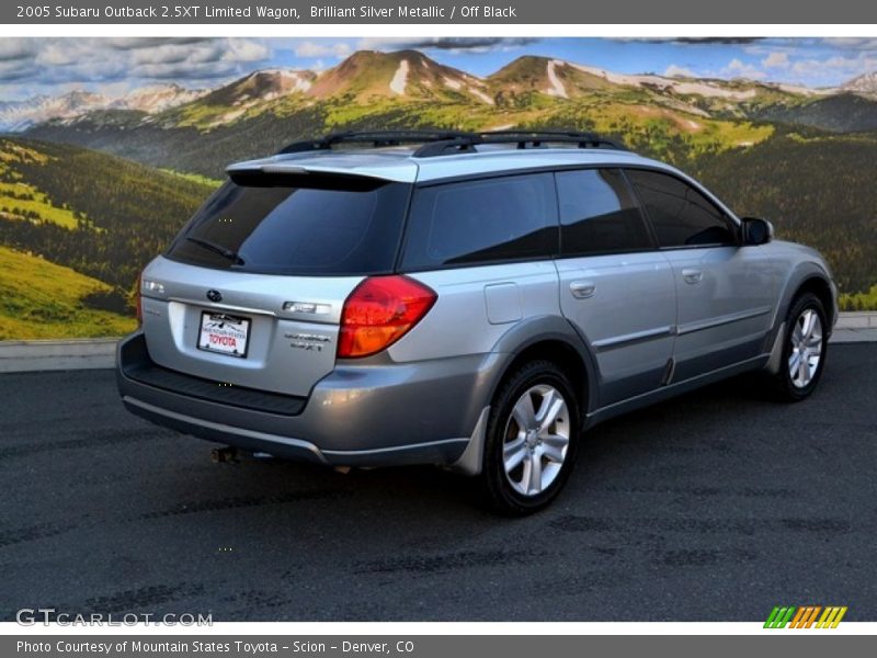 Brilliant Silver Metallic / Off Black 2005 Subaru Outback 2.5XT Limited Wagon