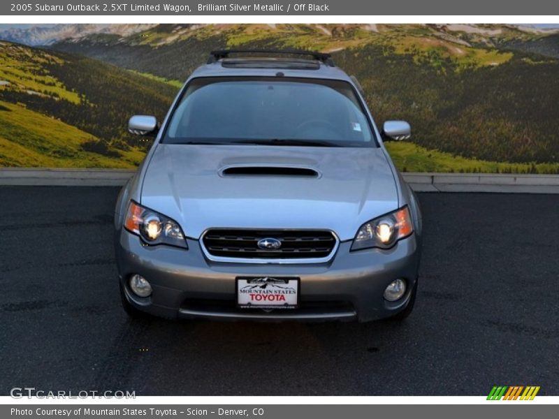 Brilliant Silver Metallic / Off Black 2005 Subaru Outback 2.5XT Limited Wagon