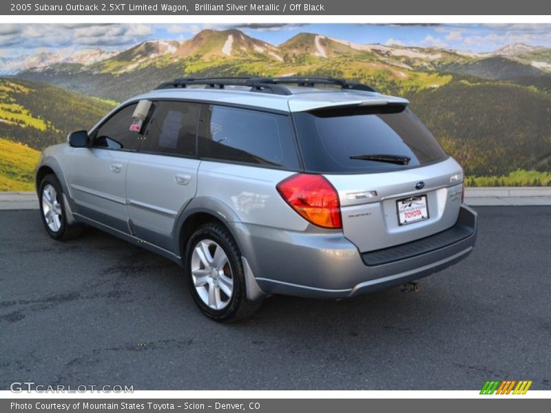 Brilliant Silver Metallic / Off Black 2005 Subaru Outback 2.5XT Limited Wagon
