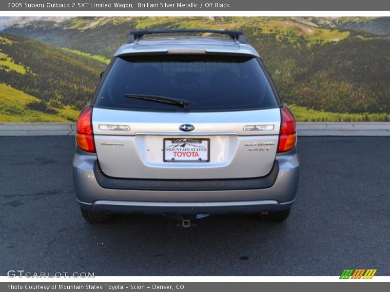 Brilliant Silver Metallic / Off Black 2005 Subaru Outback 2.5XT Limited Wagon