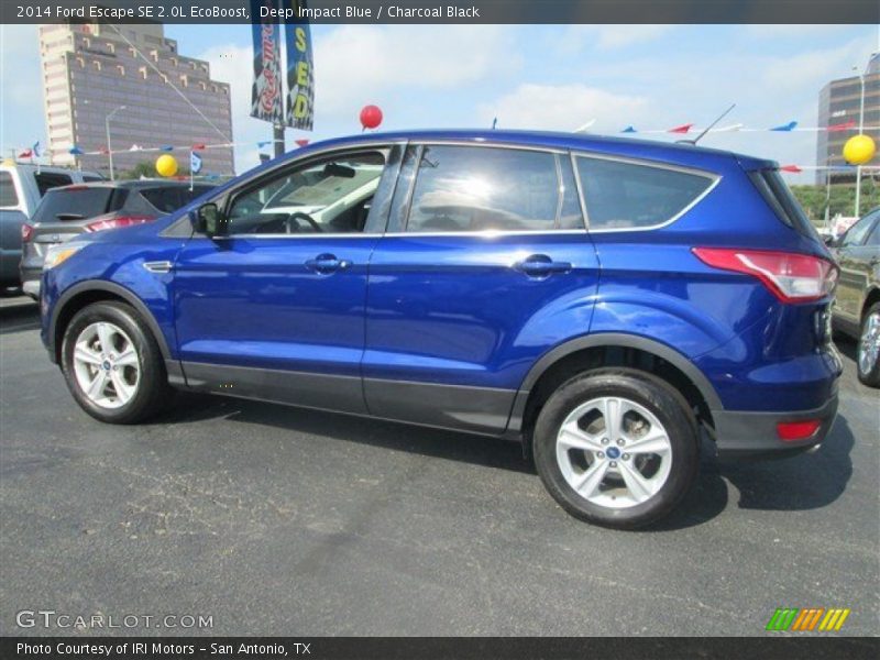 Deep Impact Blue / Charcoal Black 2014 Ford Escape SE 2.0L EcoBoost